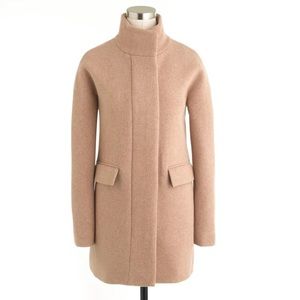 J.Crew Sandstone Stadium Cloth Cocoon Coat, 4